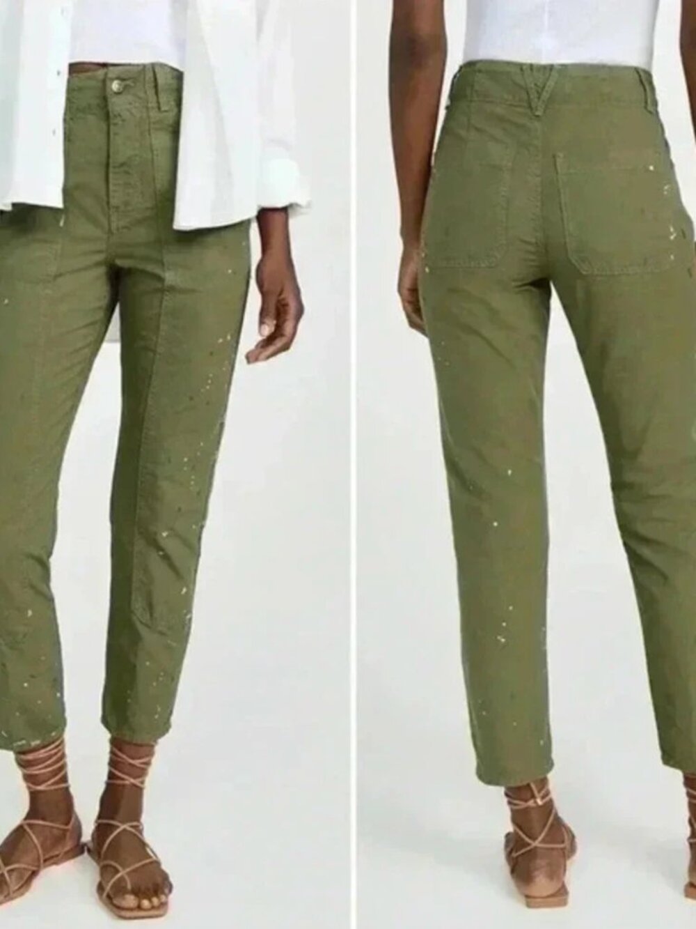 Veronica Beard Arya Straight Carpenter Pants Size‎ 29